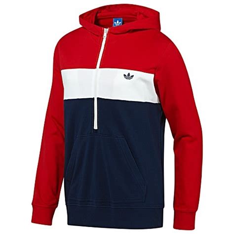 adidas hoodie herren schwarz rot blau